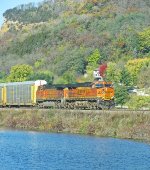 BNSF 7836,  BNSF's   St.Croix  Sub.